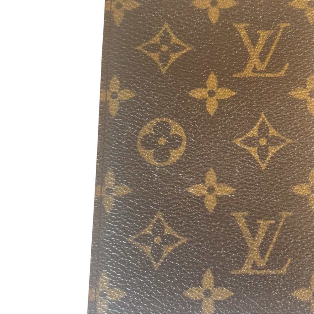 Louis Vuitton Monogram Checkbook Holder Wallet- Brown - Picture 5 of 13